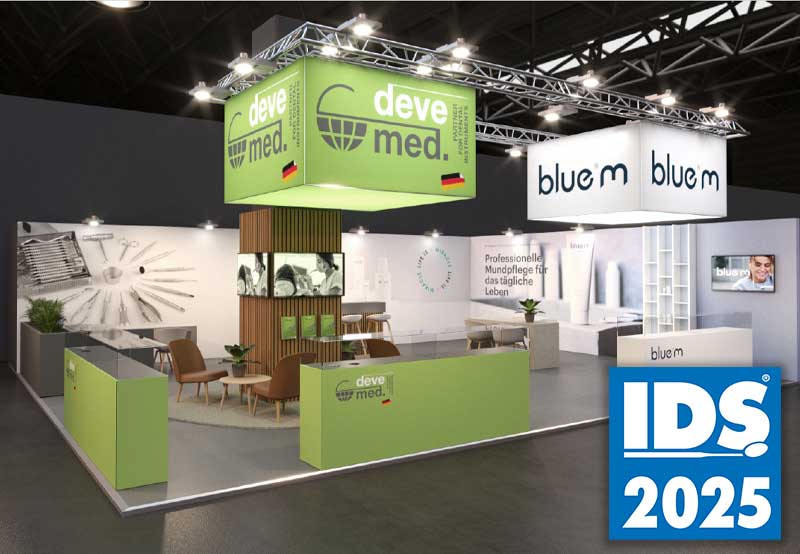 devemed IDS 2025 Stand B009 Halle 10.1 Köln