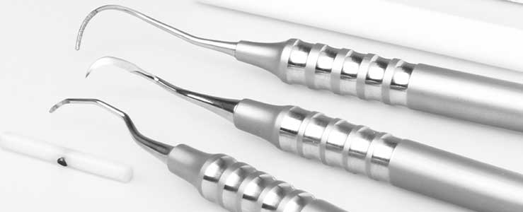 Instrumente für die nicht chirurgische Parodontalchirurgie